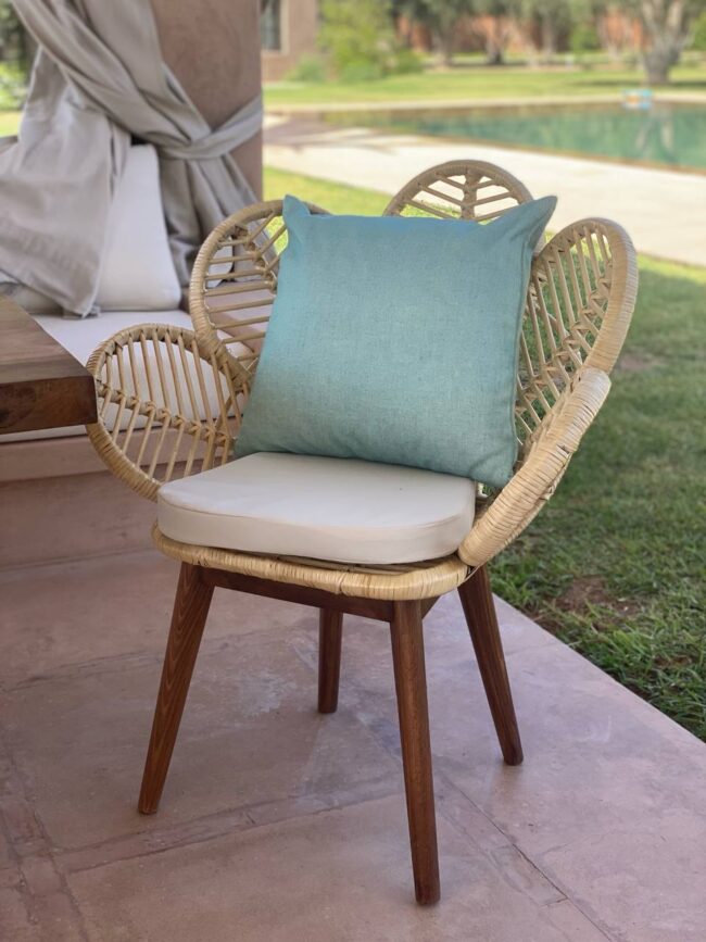 Fauteuil en Rotin Naturel - Confort et Élégance pour Vos Espaces Extérieurs chez dar rotin darrotin.com