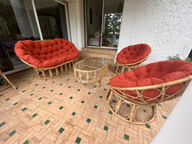 Salon Papasan en Rotin - Confort et Élégance pour Vos Espaces Extérieurs chez dar rotin darrotin.com